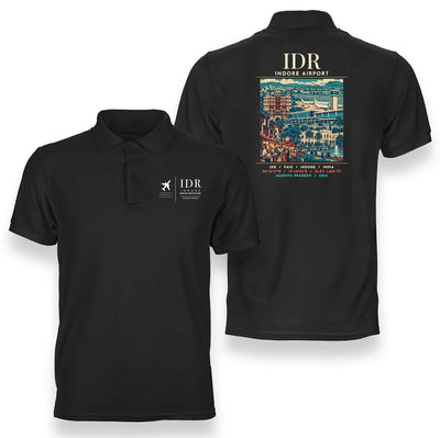 IDR - Poster - Double-Side Polo - Black