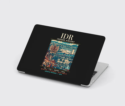 IDR - Poster - MacBook Case - Black