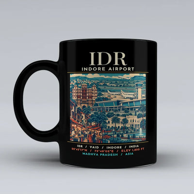 IDR - Poster - Mug - Black