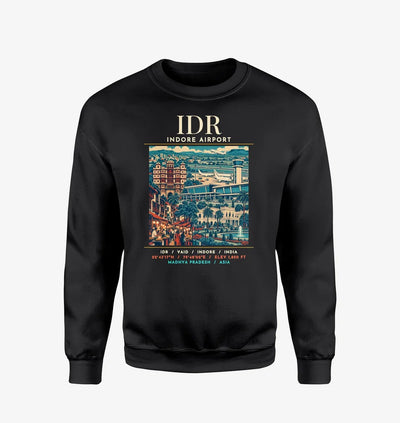 IDR - Poster - Sweatshirt - Black