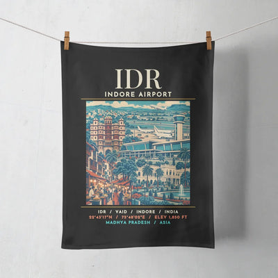 IDR - Poster - Towel - Black