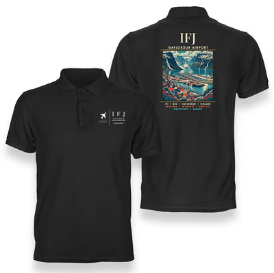 IFJ - Poster - Double-Side Polo - Black