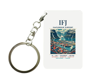 IFJ - Poster - Key Chain - White