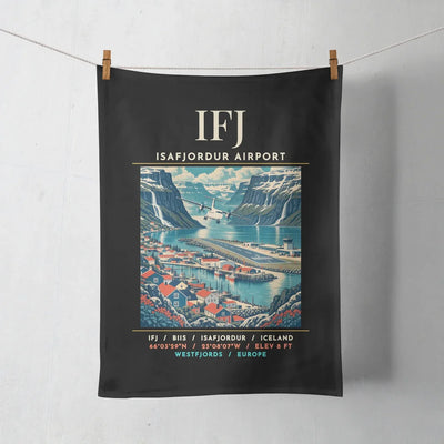 IFJ - Poster - Towel - Black
