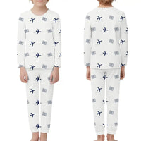 Thumbnail for Cataratas del Iguazu International Airport (IGR) Pajamas - Children Pajamas - White