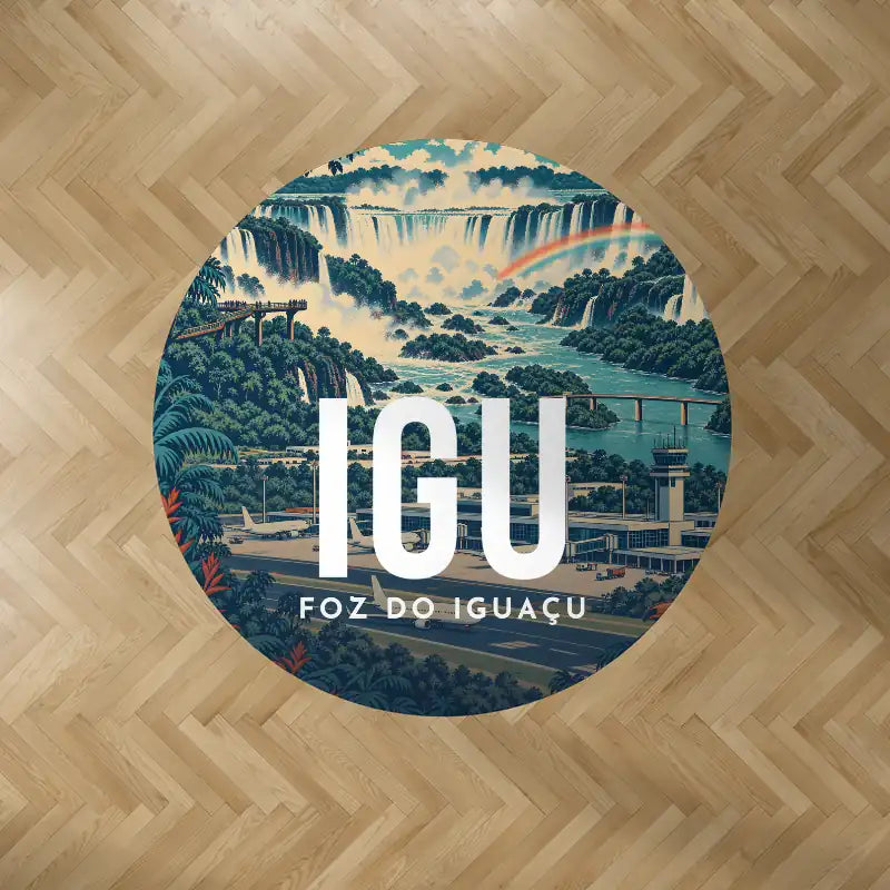 Foz do Iguaçu International Airport (IGU) Carpets - Carpet Round - Scene V2