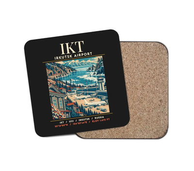 IKT - Poster - Coaster - Black