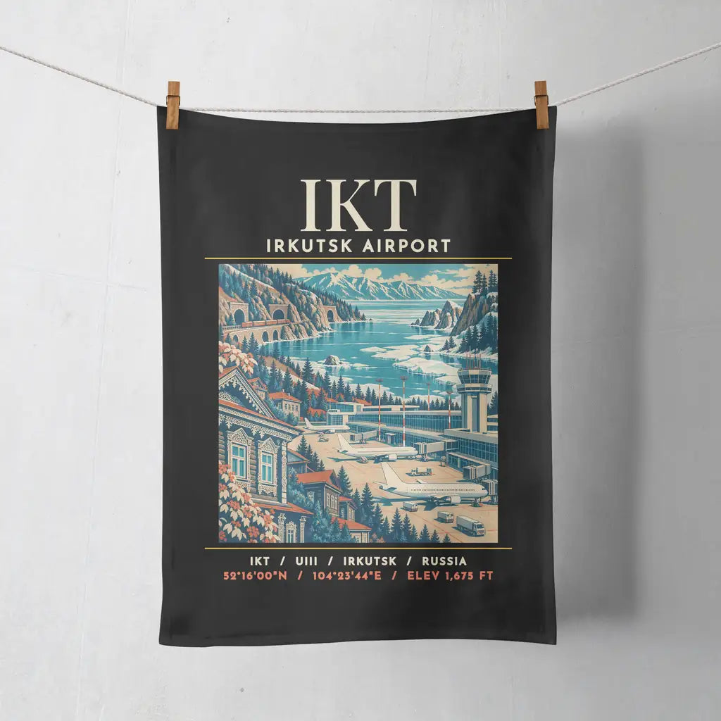 IKT - Poster - Towel - Black
