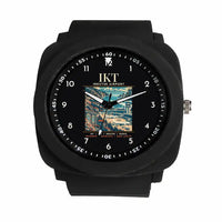 Thumbnail for Irkutsk International Airport (IKT) Aviator Watches - Poster - Rubber Strap - Black
