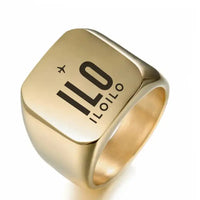 Thumbnail for Iloilo International Airport (ILO) Rings - Ring - Golden