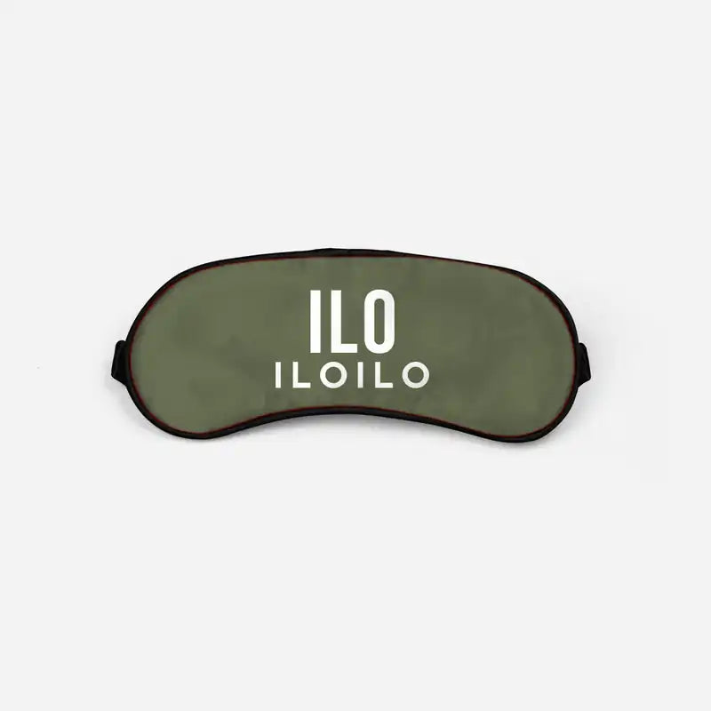 Iloilo International Airport (ILO) Sleep Masks - Sleep Mask - Code - Green Army
