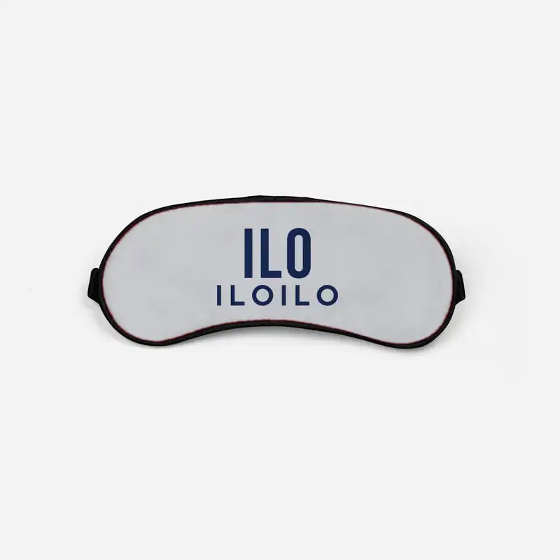 Iloilo International Airport (ILO) Sleep Masks - Sleep Mask - Code - Light Gray