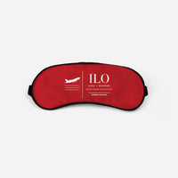 Thumbnail for Iloilo International Airport (ILO) Sleep Masks - Sleep Mask - Front - Red