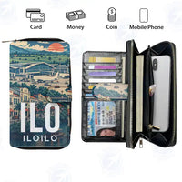 Thumbnail for Iloilo International Airport (ILO) Leather Wallets - Zip Long Wallet - Scene