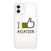 Thumbnail for I Like Aviation Designed Transparent Silicone iPhone Cases
