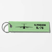 Thumbnail for ILyushin IL-76 & Plane Aviator Key Chains - Light Green