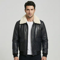 Thumbnail for Genuine Sheepskin Air Force Pilot Designed Jackets