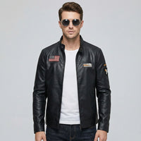 Thumbnail for Airborne Military PILOT Leather Bomber Jackets