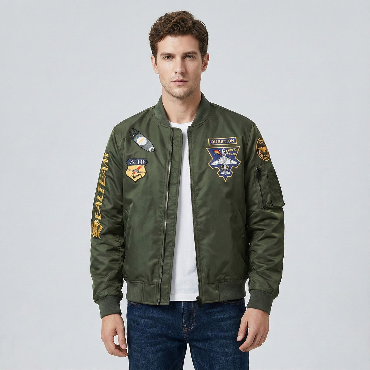US Navy World War II A-10 Designed Bomber Jackets