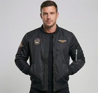 Thumbnail for Super Thick MA1 Air Force Themed Bomber Jackets