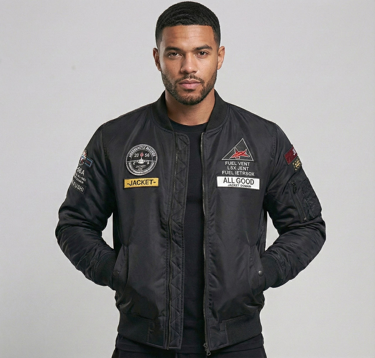 Super Patches Designed Fighter & Bomber Jackets