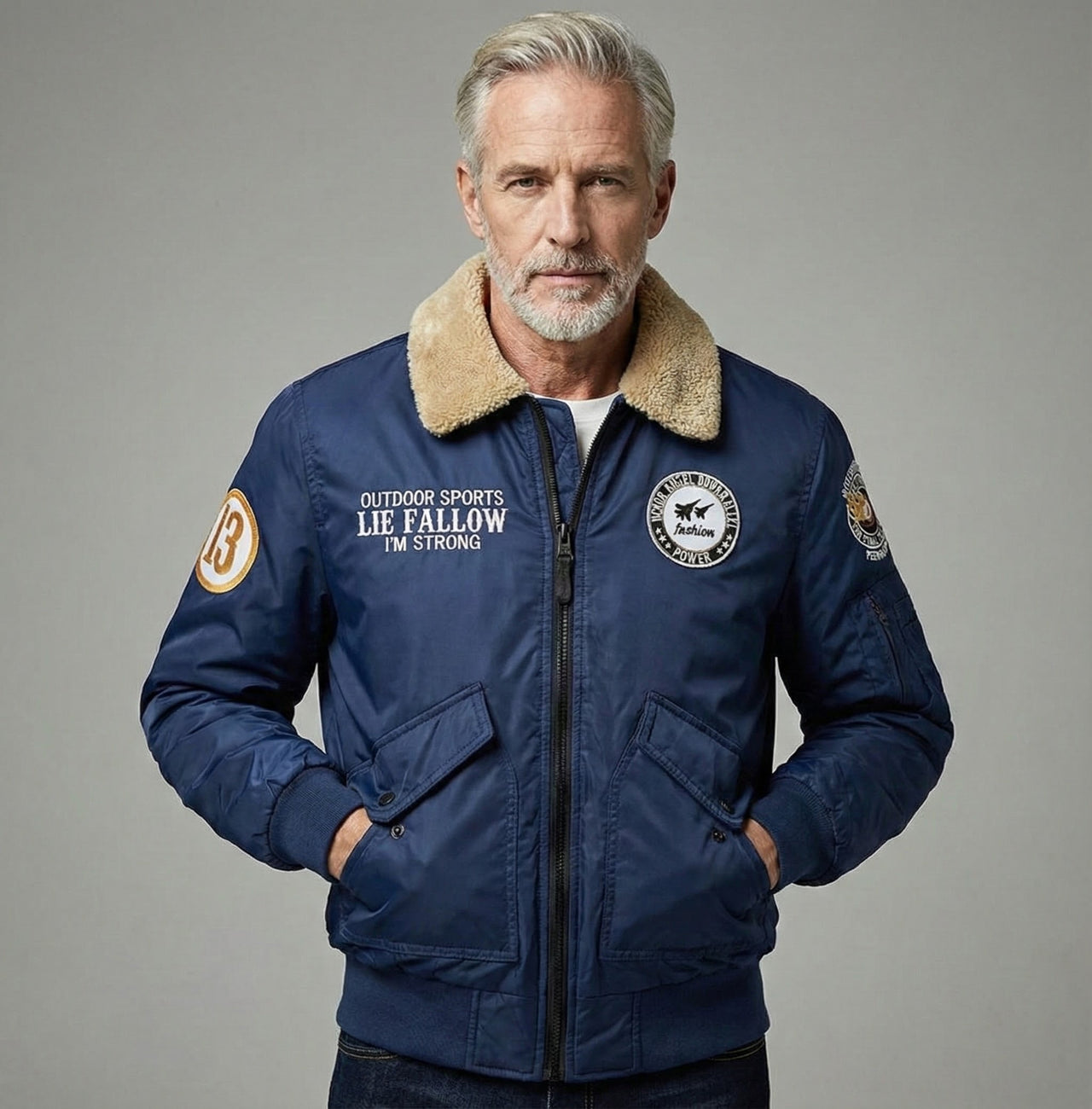 Jet & Fighter Airplane Pilot Themed Super Thick Jackets