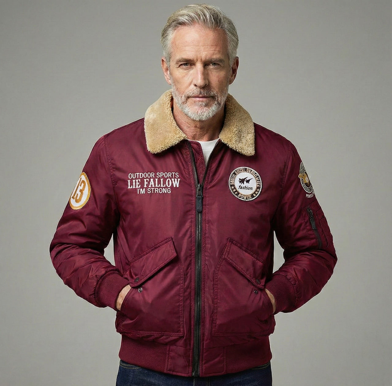 Jet & Fighter Airplane Pilot Themed Super Thick Jackets