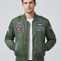 Thumbnail for Dare to Dream & Free Spirit Themed Fighter Pilot Jackets