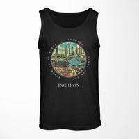 Thumbnail for INCHEON - Badge - Tank Top - Black