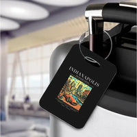 Thumbnail for INDIANAPOLIS - Poster - Luggage Tag - Black
