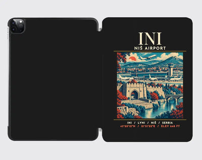 INI - Poster - iPad Case - Black