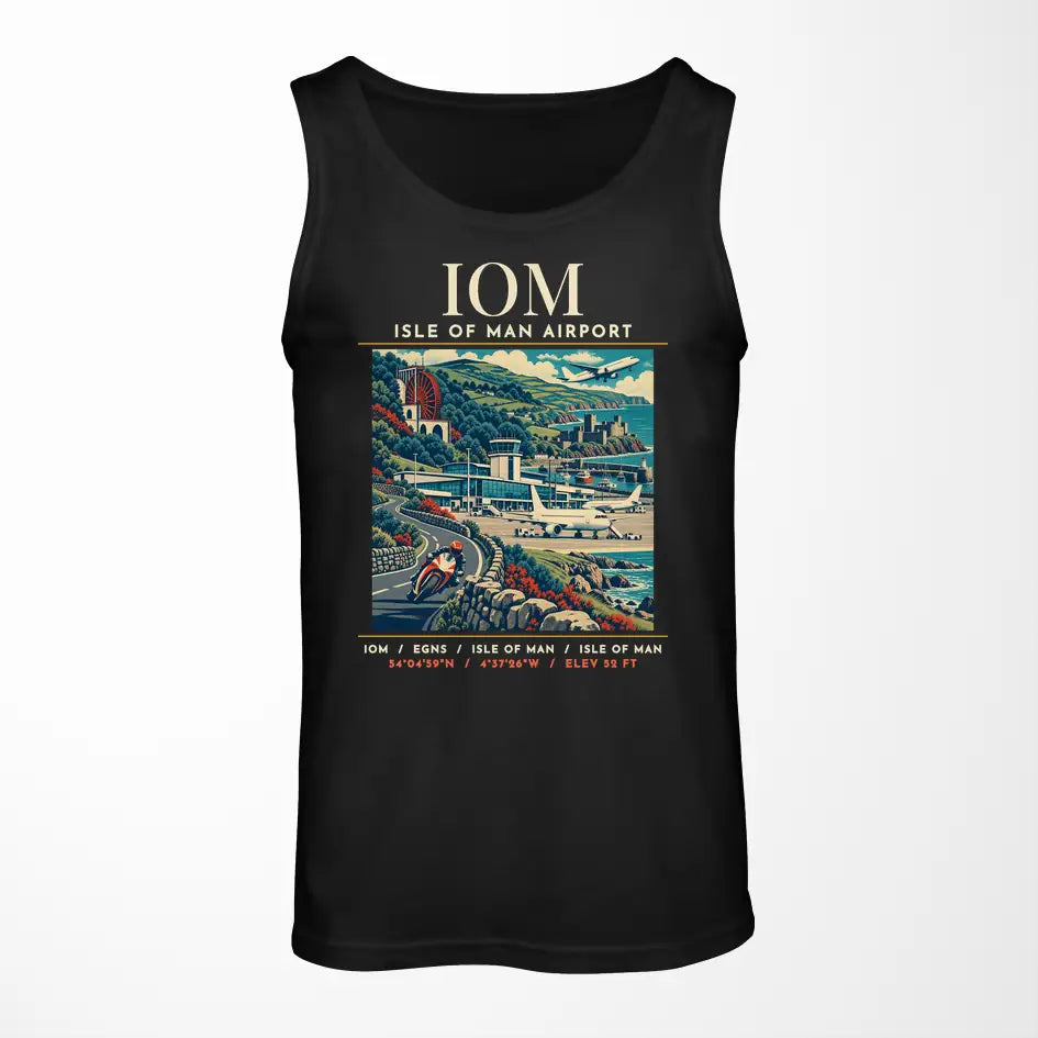 IOM - Poster - Tank Top - Black
