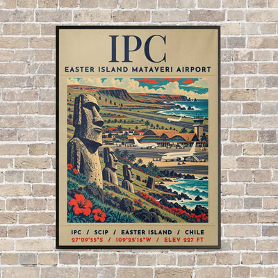 IPC - Poster - Canvas Framed - Beige