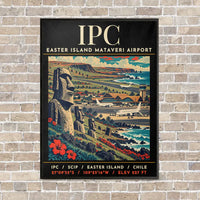 Thumbnail for IPC - Poster - Canvas Framed - Black