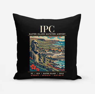 IPC - Poster - Pillow - Black