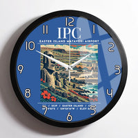 Thumbnail for IPC - Poster - Wall Clock Framed - Blue