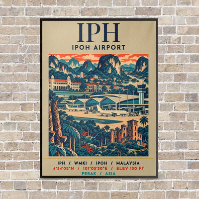 IPH - Poster - Canvas Framed - Beige