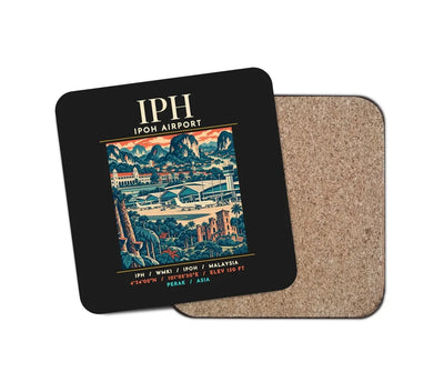 IPH - Poster - Coaster - Black