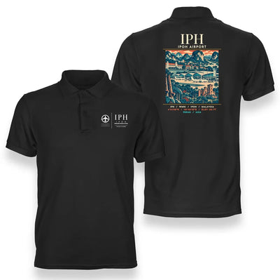 IPH - Poster - Double-Side Polo - Black
