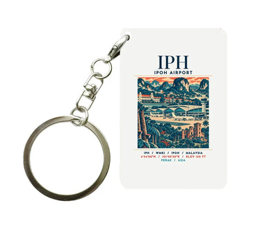 IPH - Poster - Key Chain - White