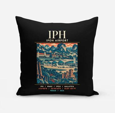 IPH - Poster - Pillow - Black