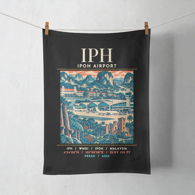 IPH - Poster - Towel - Black