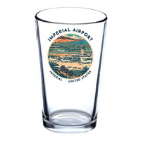 Thumbnail for Imperial County Airport (IPL) Glasses - Badge - Beer & Water Glass