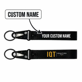 Coronel FAP Francisco Secada Vignetta International Airport (IQT) Hawk-Shaped Key Chains