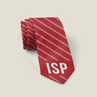 Thumbnail for Long Island MacArthur Airport (ISP) Ties - Tie - Stripe - Red