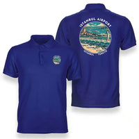 Thumbnail for IST - Badge - Double-Side Polo - Blue