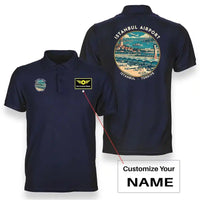 Thumbnail for IST - Badge - Double-Side Polo - Navy Blue + Name