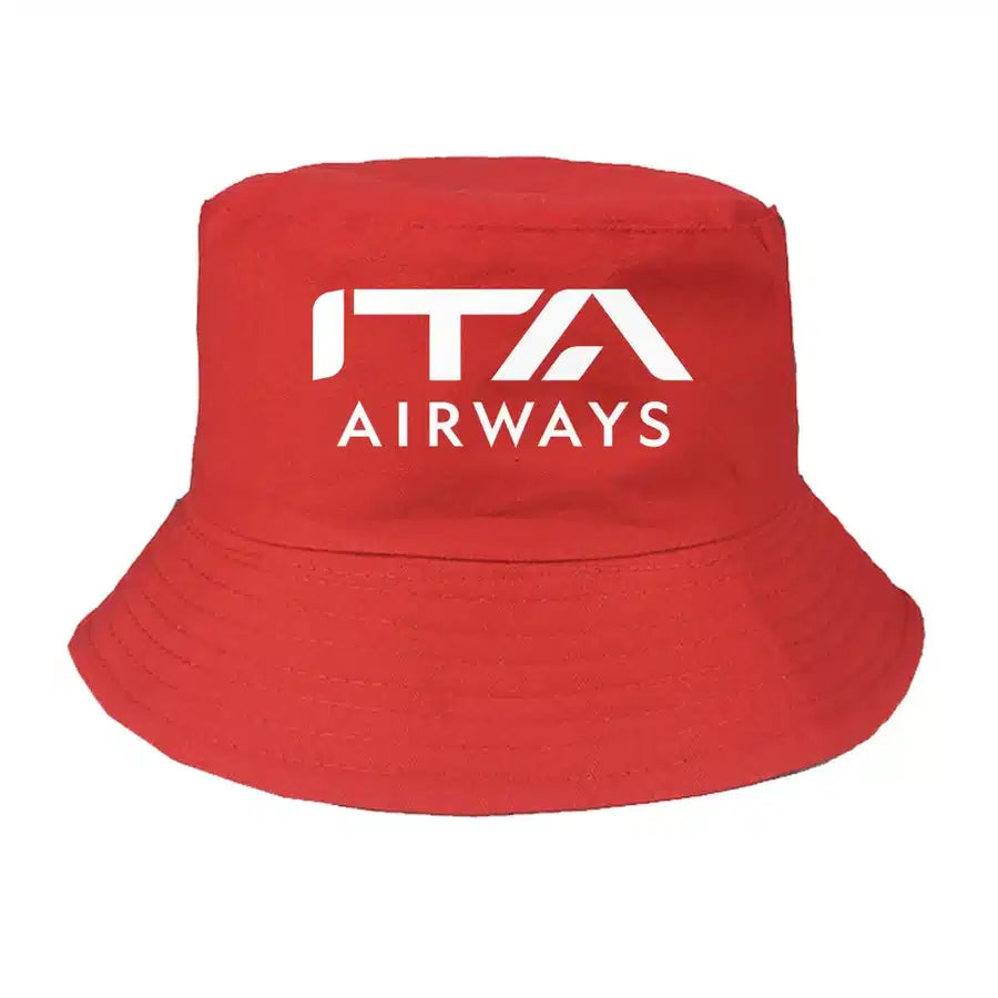 ITA Airways summer hat - red