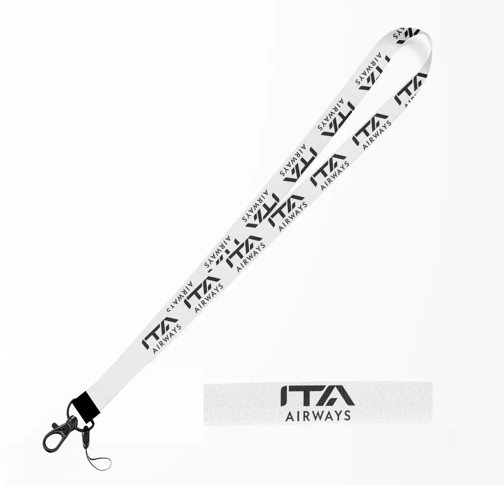 ITA Airways lanyard - white
