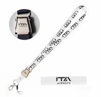 Thumbnail for ITA Airways seat belt lanyard - white